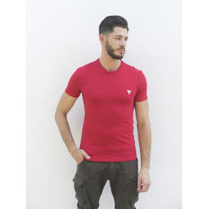 Guess pánské červené tričko - XL (TLRD)